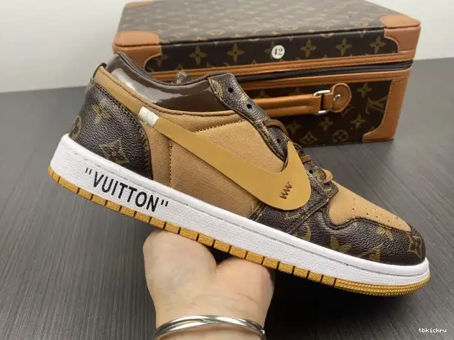 Reps TBkick x AJ1 LOW Air Off-Louis 1 Jordan OW 0617